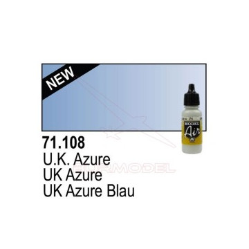 Pintura Vallejo UK Azure 108