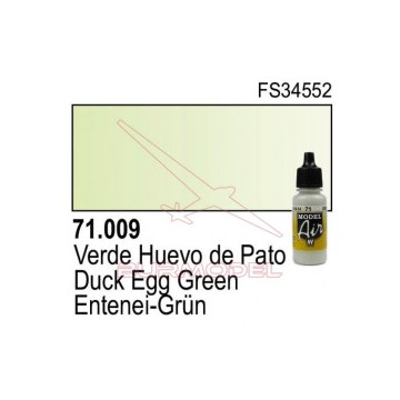 Pintura Vallejo Verde huevo...