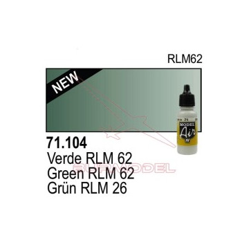 Pintura Vallejo Verde RLM...