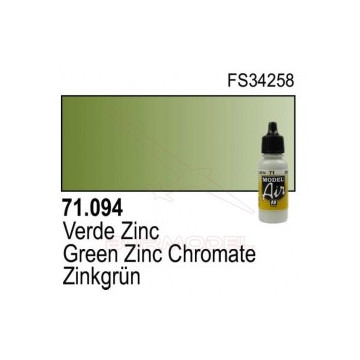 Pintura Vallejo Verde Zinc...