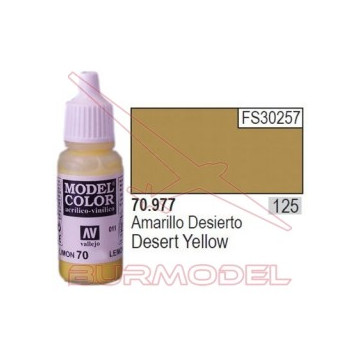 Pintura Amarillo desierto...