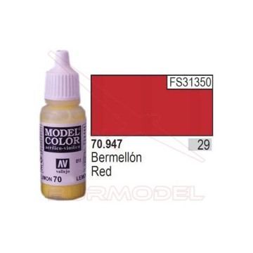 Pintura Bermellón 947 Model...