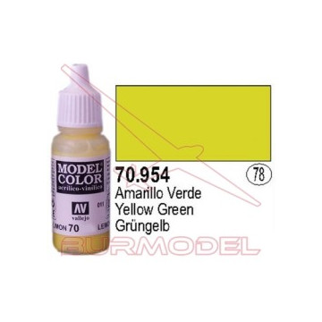 Pintura Amarillo verde 954...