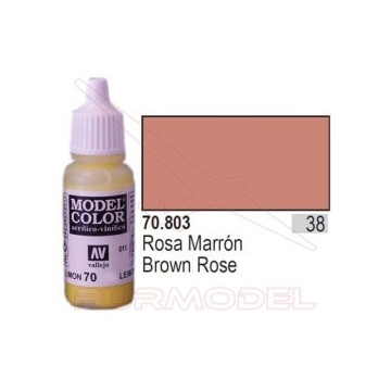 Pintura Rosa marrón 803...