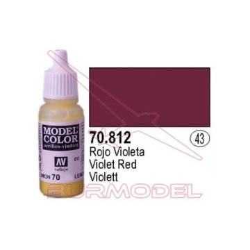 Pintura Rojo violeta 812...