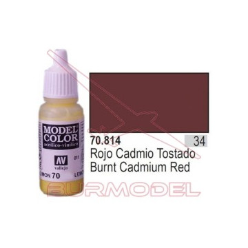 Pintura Rojo cad. tostado...