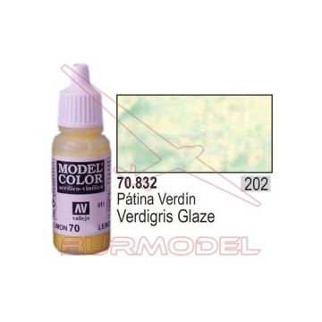 Pintura Patina verdín 832...