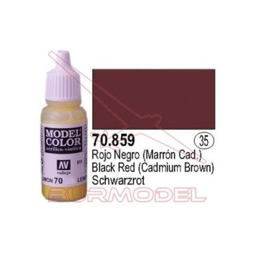 Pintura Rojo negro 859...