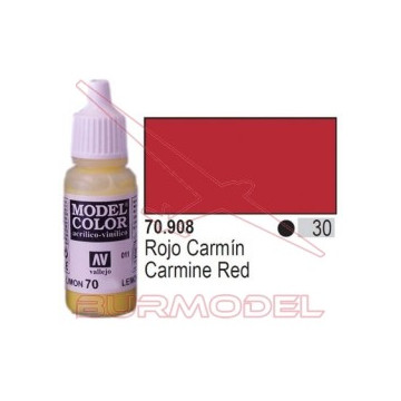 Pintura Rojo carmín 908...