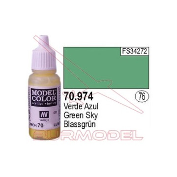Pintura Verde azul 974...
