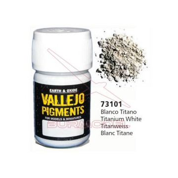 Pigmento Vallejo blanco...