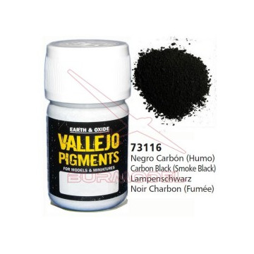 Pigmento Vallejo Negro...