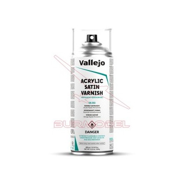Barniz satinado en spray...