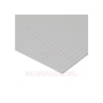 Hojas grabadas "V" 15x30...