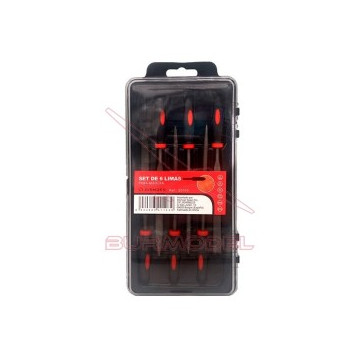 Set de 6 limas para madera