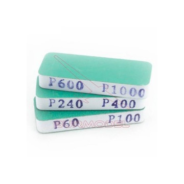 Set 3 Lijas doble grano...