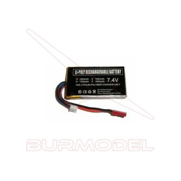 Batería lipo 7.4 v 1000 mah