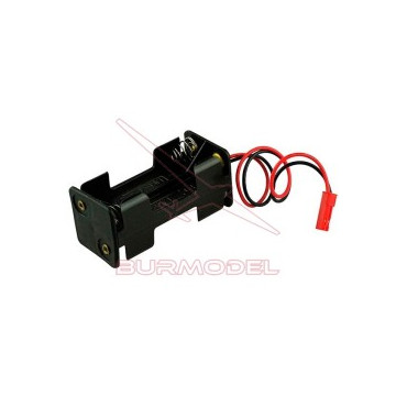 Portapilas 4 AA conector BEC