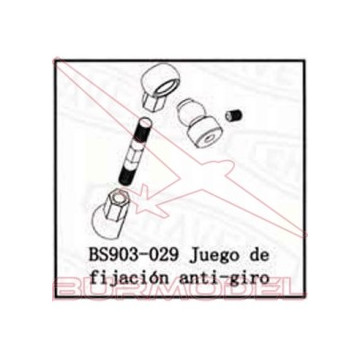 Jgo. de fijación antigiro...