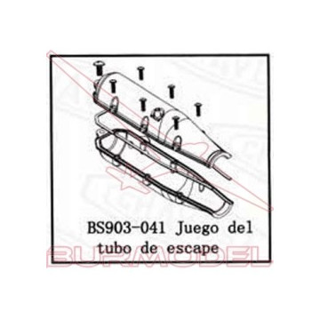 Tubo de escape BSD Racing