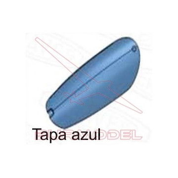 Tapa azul avión glider (55030)