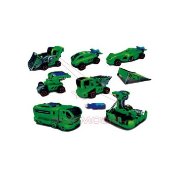 Juego solar 6 en 1 color verde