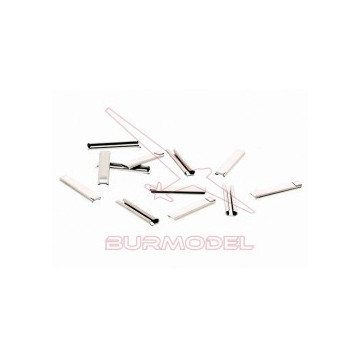 Clips metálicos para unión...