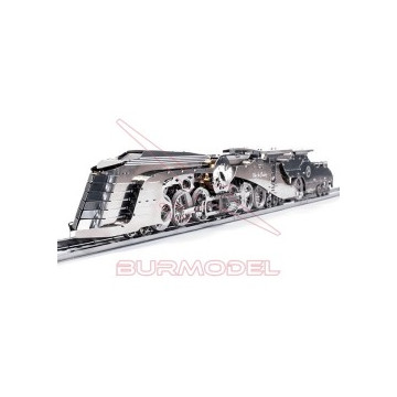 Maqueta de metal locomotora...