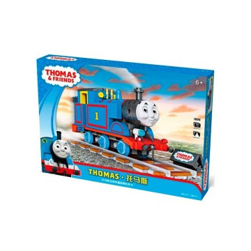 Locomotora azul para montar...