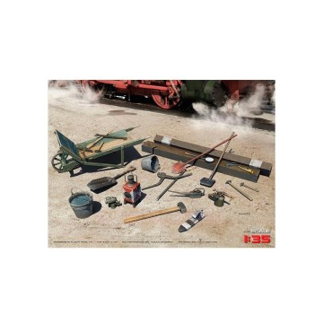 Herramientas miniatura 1/35...
