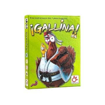 Juego de cartas ¡Gallina!