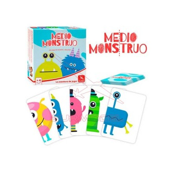 Juego de cartas Medio Monstruo