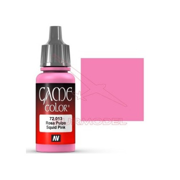 Pintura Rosa Pulpo Game...