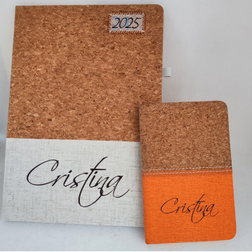 CUADERNO CORCHO PERSONALIZADO