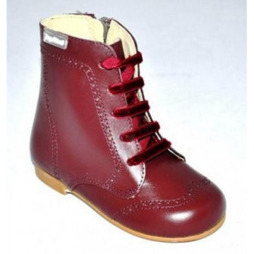 Botas pascualas de piel...