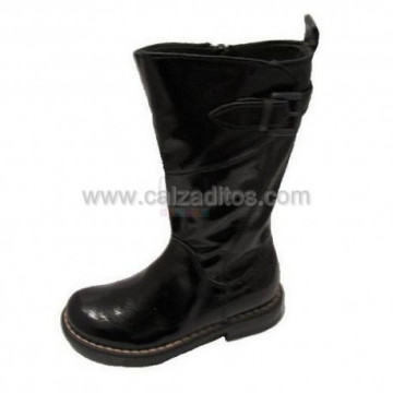 Botas de piel altas para...