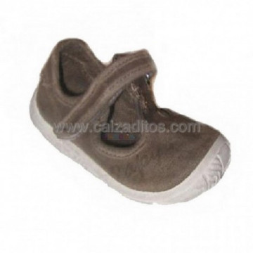Zapato-sandalias de lona...