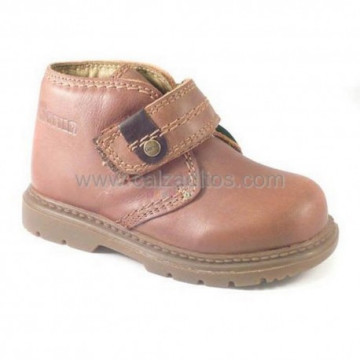 Botas de piel color para...