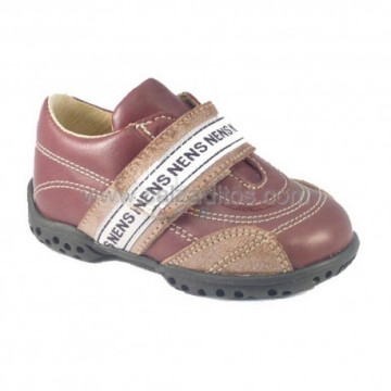 Zapatos para niño de piel...