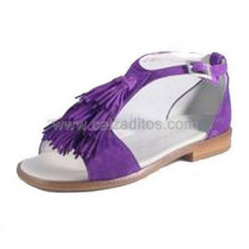 Sandalias de ante de...