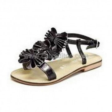 Sandalias de piel...