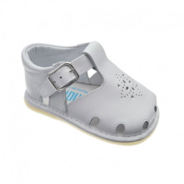 Sandalias unisex de piel...