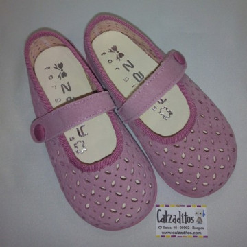 Zapatitos de piel serraje...