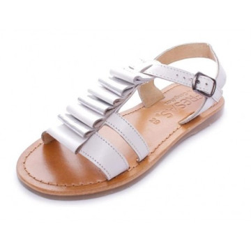 Sandalias de piel para niña...