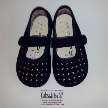 Zapatitos de piel serraje...