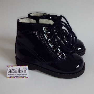 Botas pastora en piel...