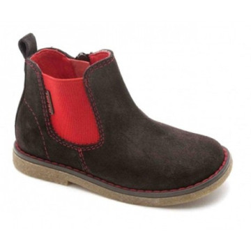 Botines de serraje en...