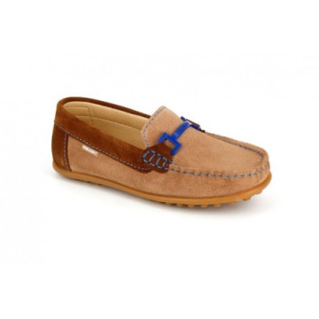Zapatos mocasín de piel...
