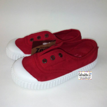 Zapatillas de lona con...