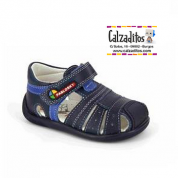 Sandalias de piel para niño...